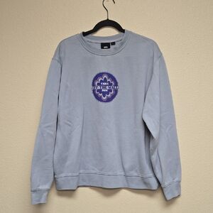 Vans Periwinkle Groovy Flower Blue Sweeatshirt